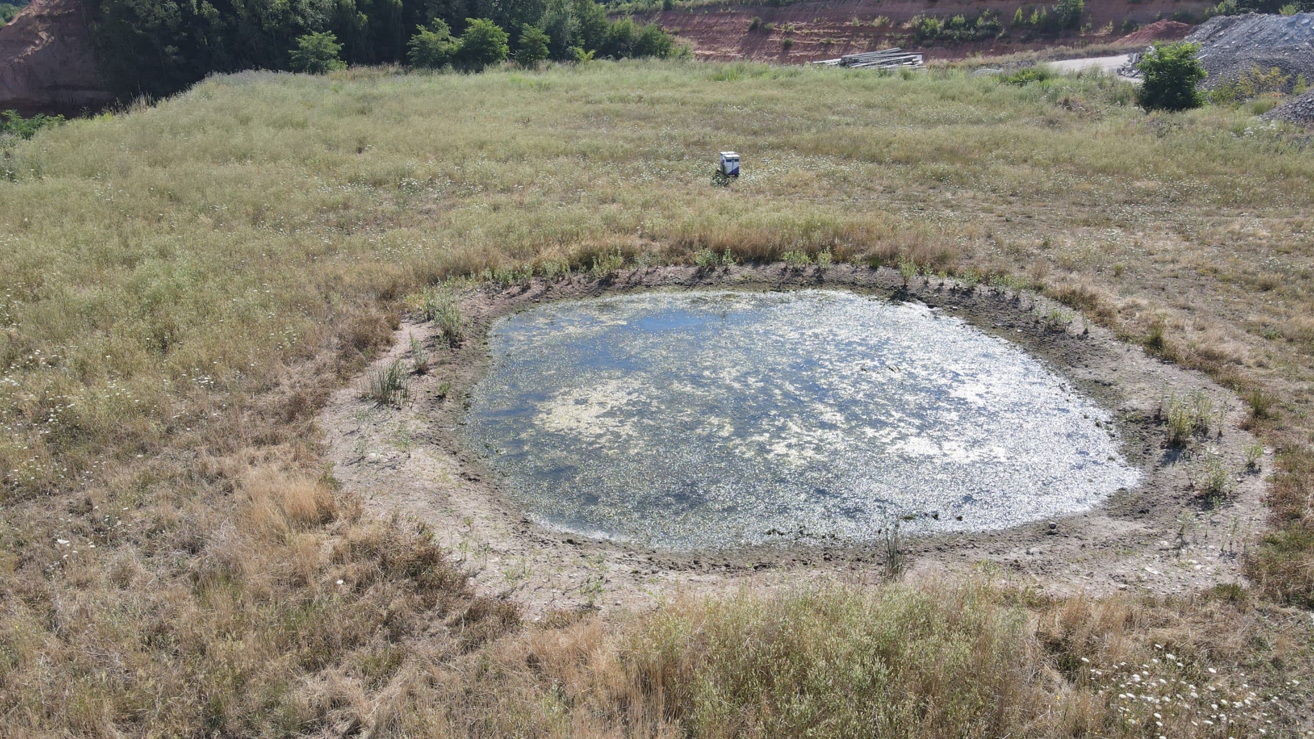 Vue panoramique de la carriere